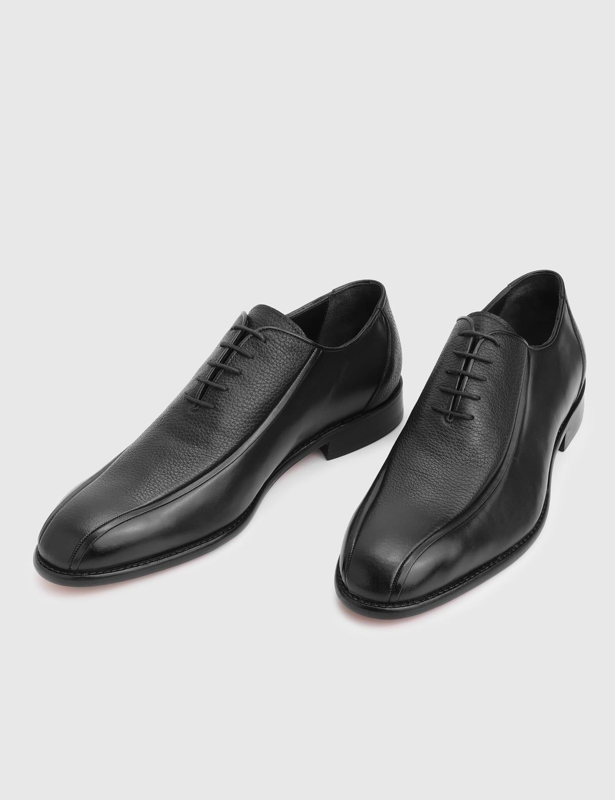 Mendez Black Floater Aniline Leather Men's Classic Shoe