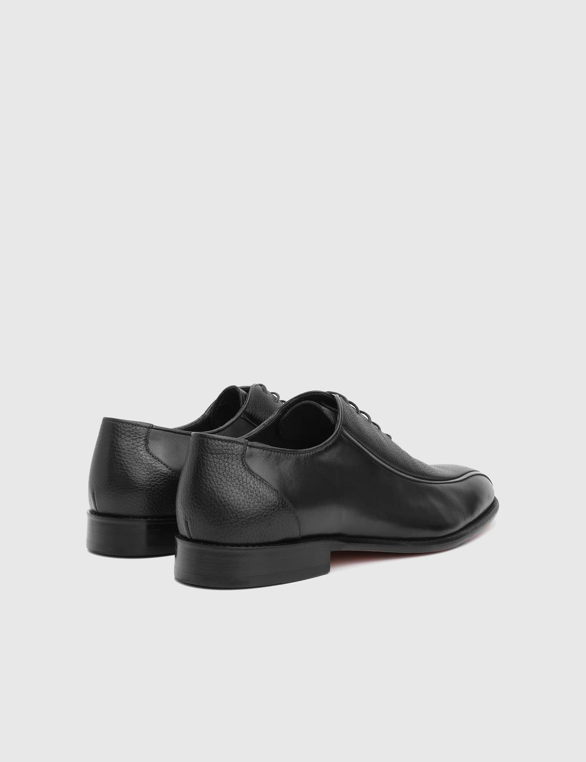 Mendez Black Floater Aniline Leather Men's Classic Shoe