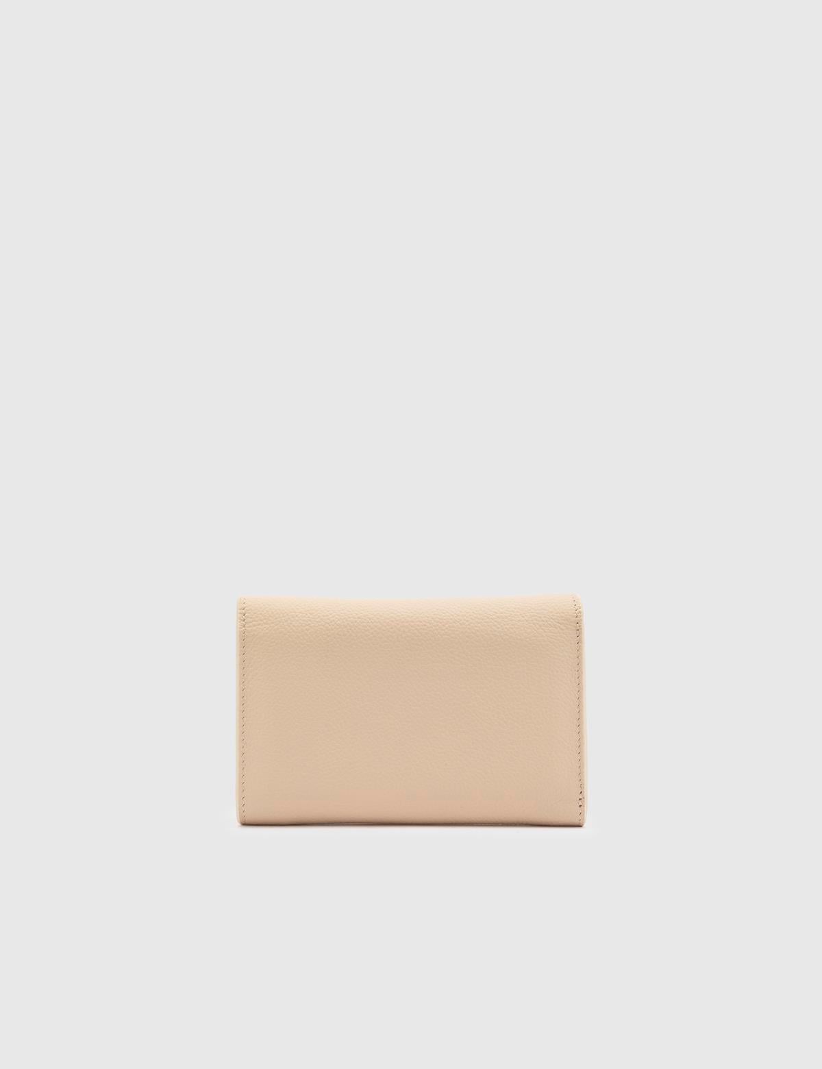 Merrill Beige Floater Leather Women's Wallet