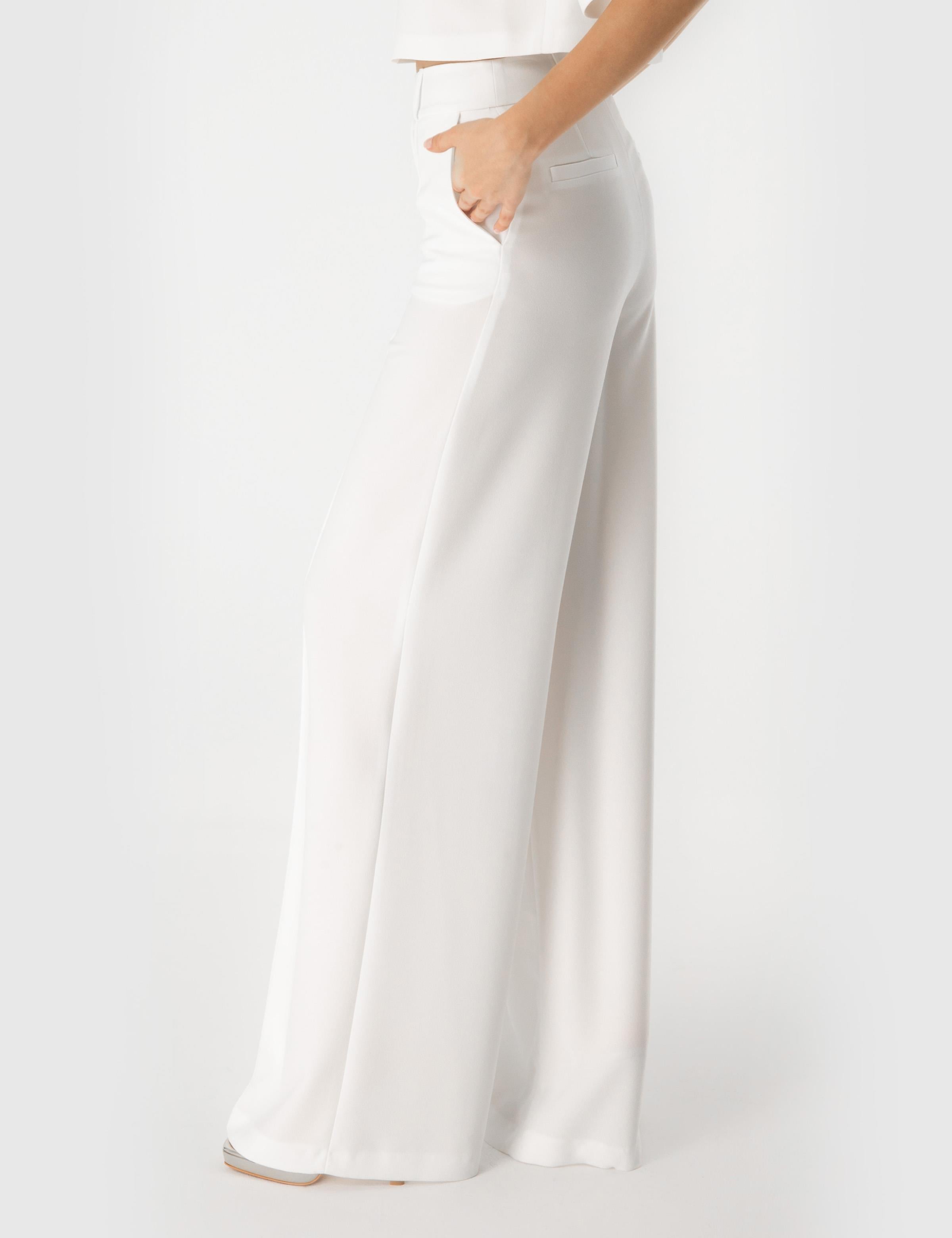 Mitzi Ecru Women's Trousers