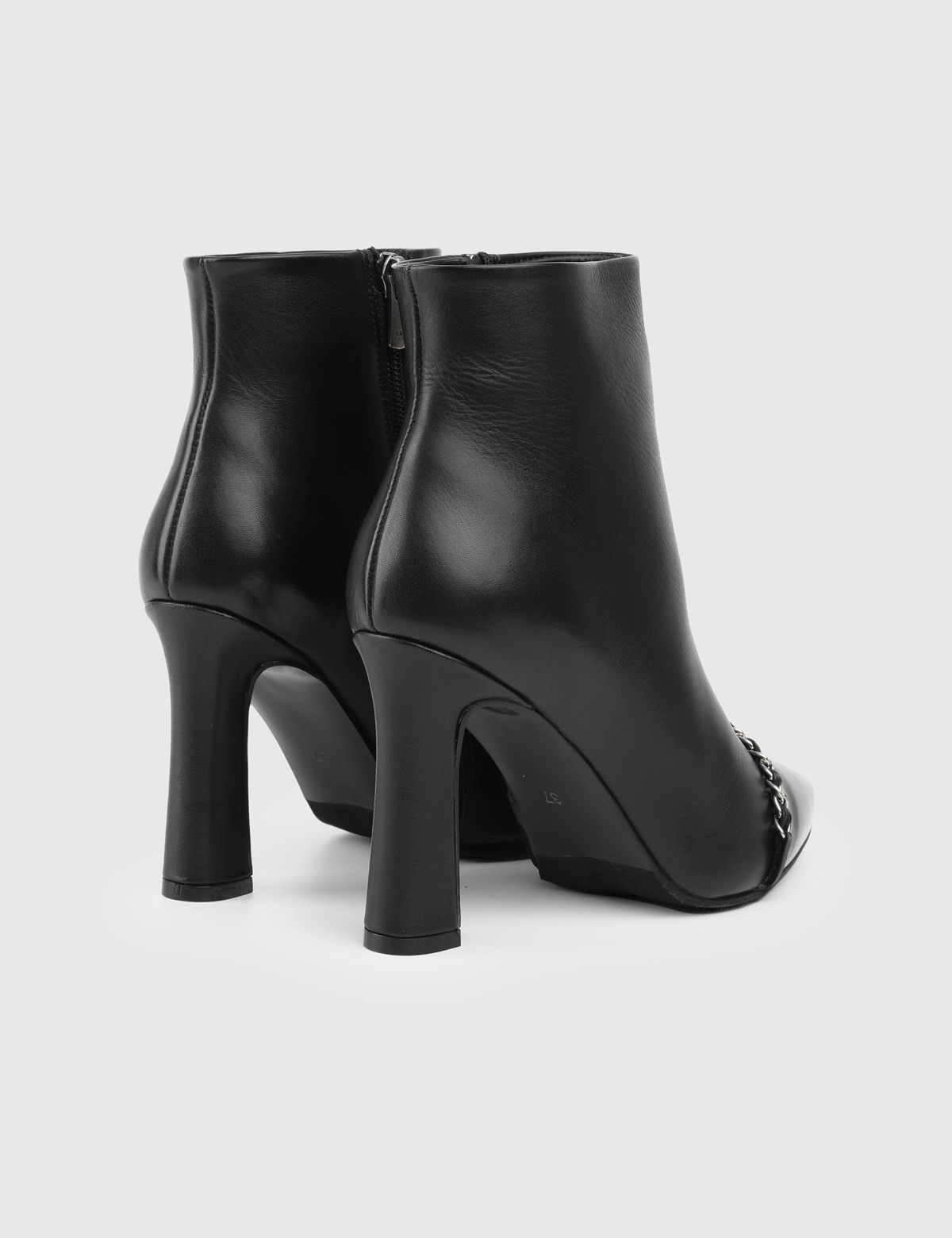 Moss Black Patent Leather Women's Boot