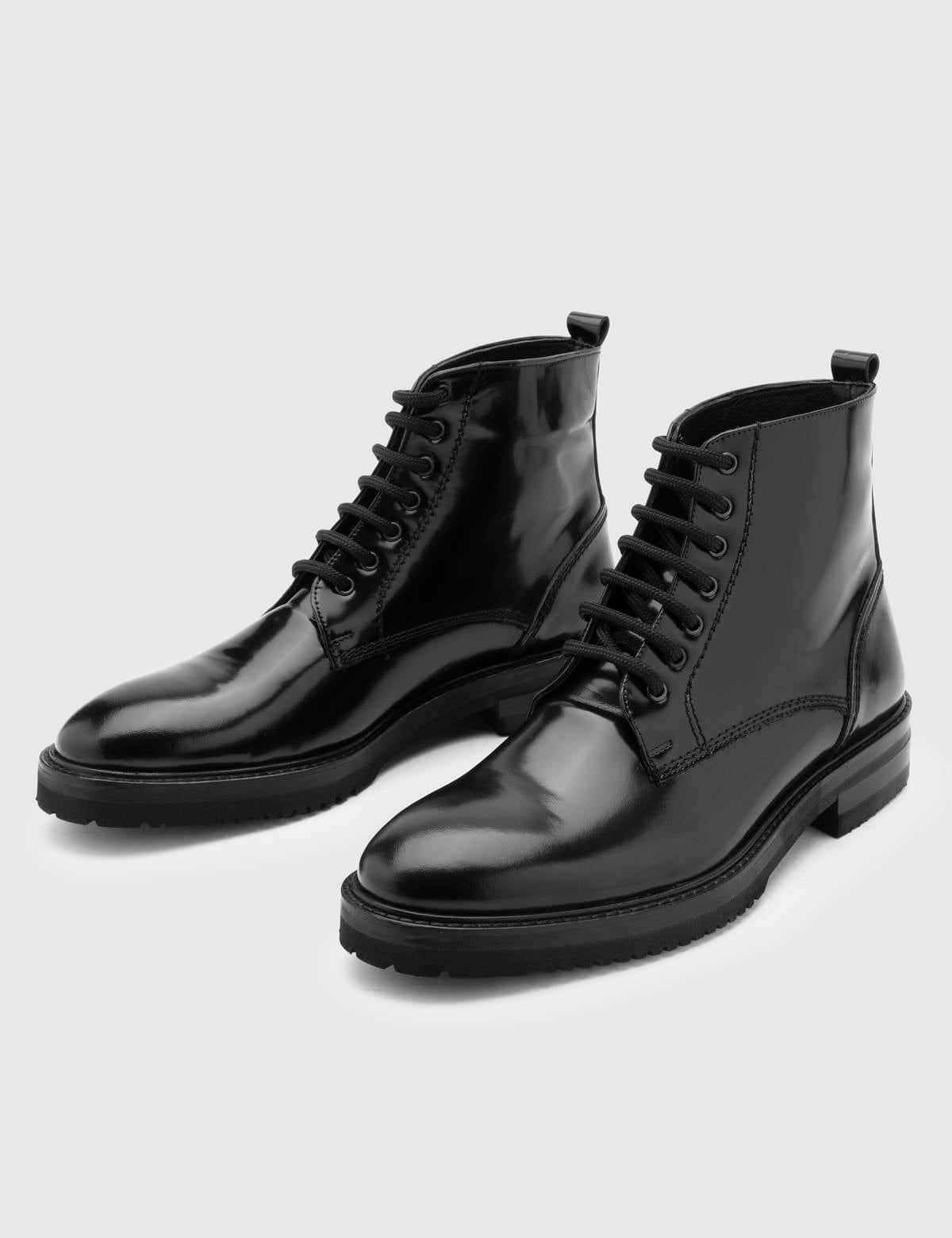 Mulanje Black Florentic Leather Men's Boot