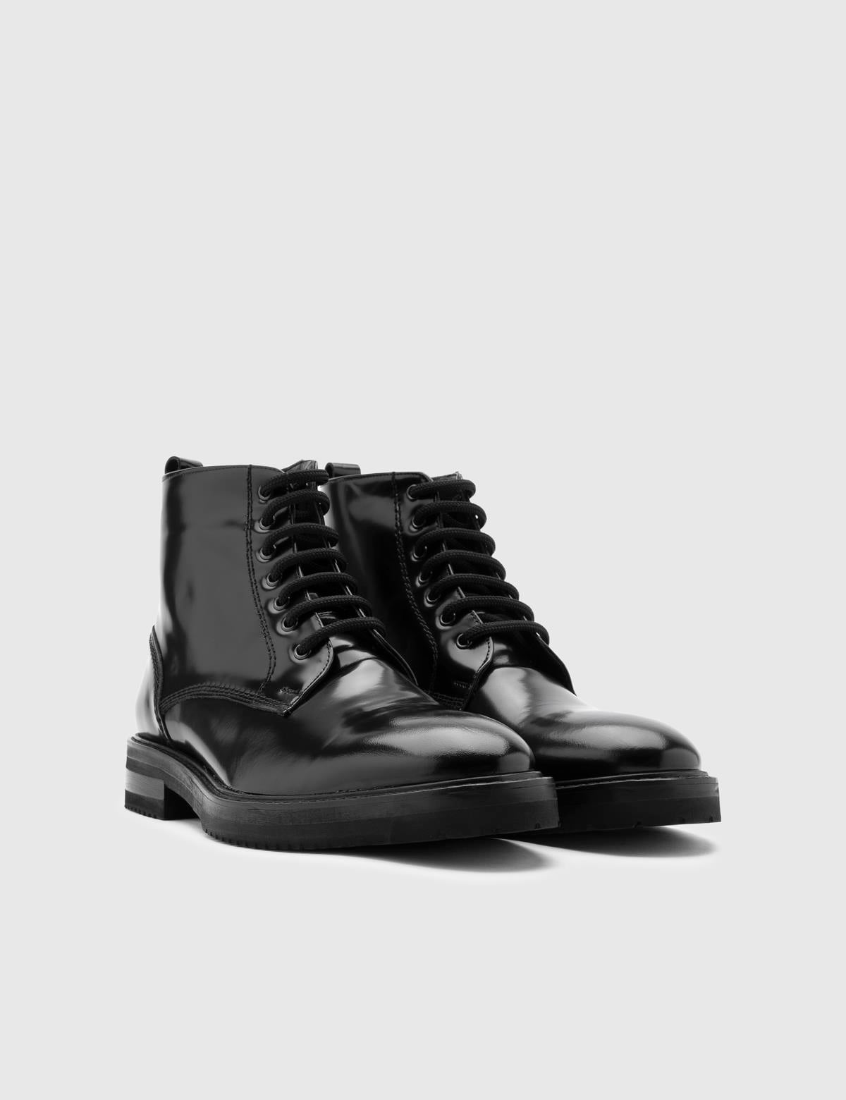 Mulanje Black Florentic Leather Men's Boot