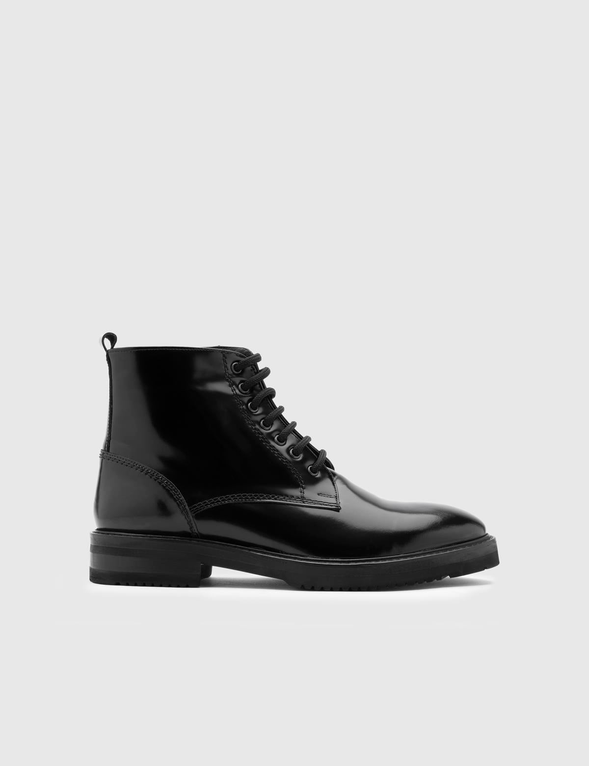 Mulanje Black Florentic Leather Men's Boot