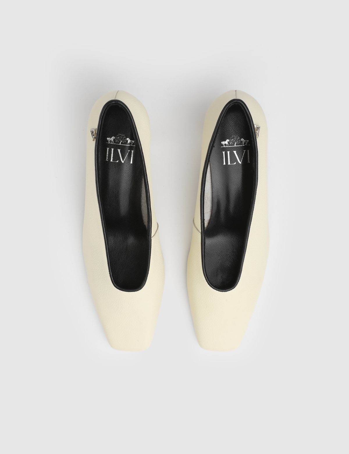 Muna Yellow Floater Leather Women's Pump