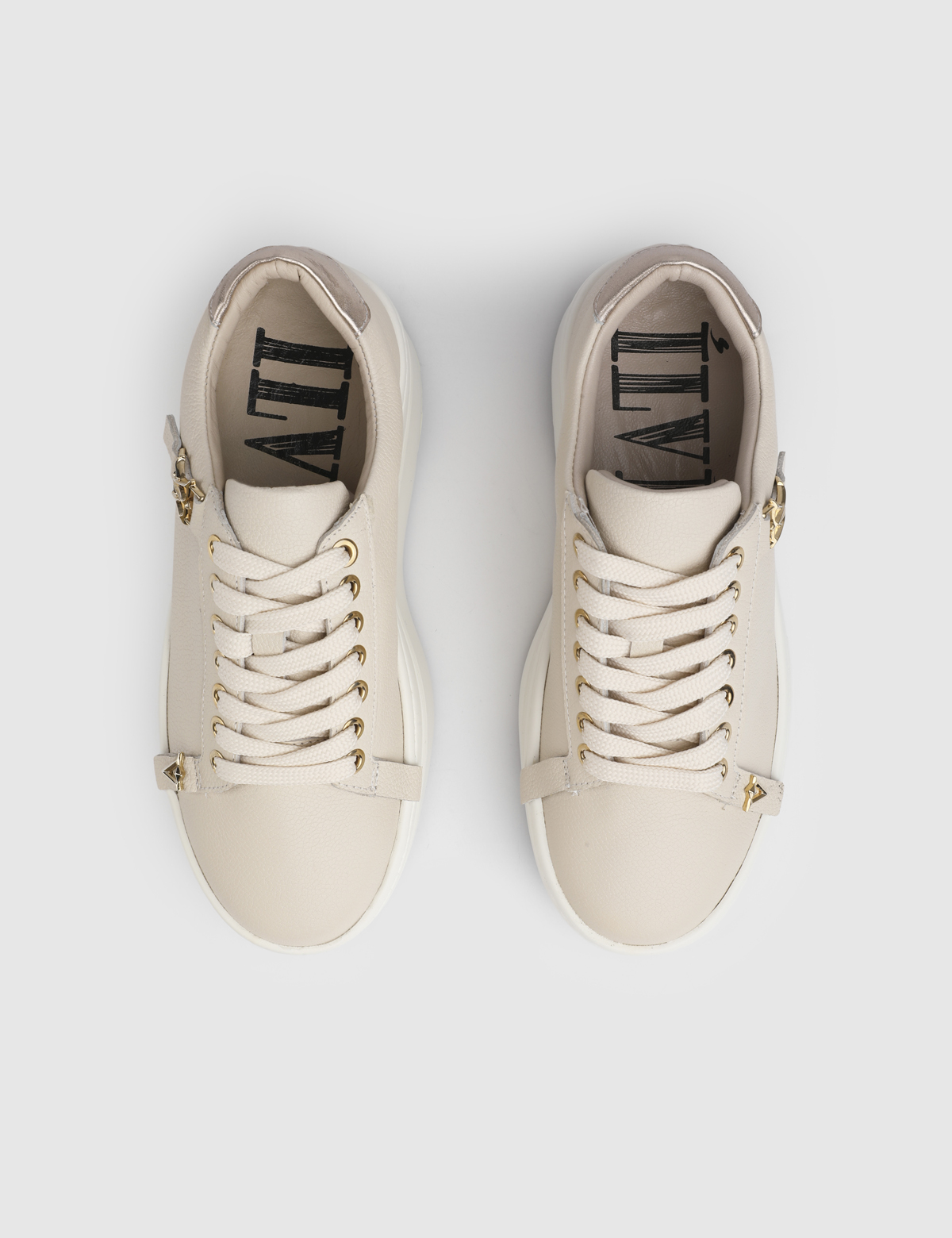 Muse Cream Leather Women's Sneaker