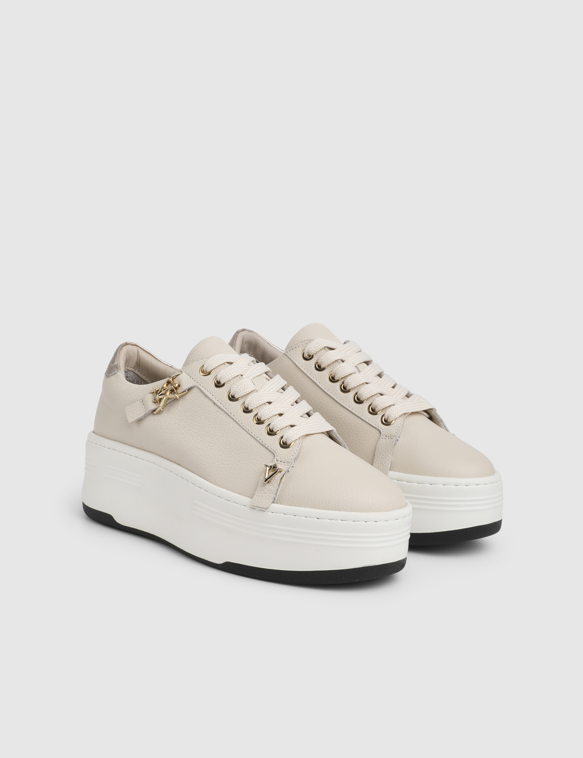 Muse Cream Leather Women's Sneaker