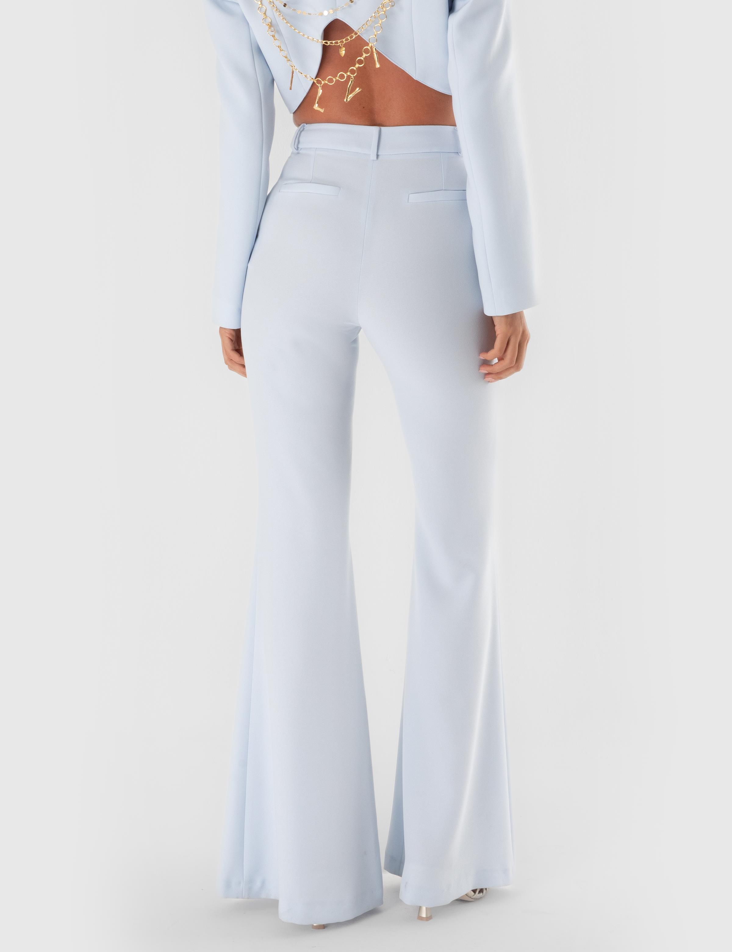 Nallely Blue Women's Trousers
