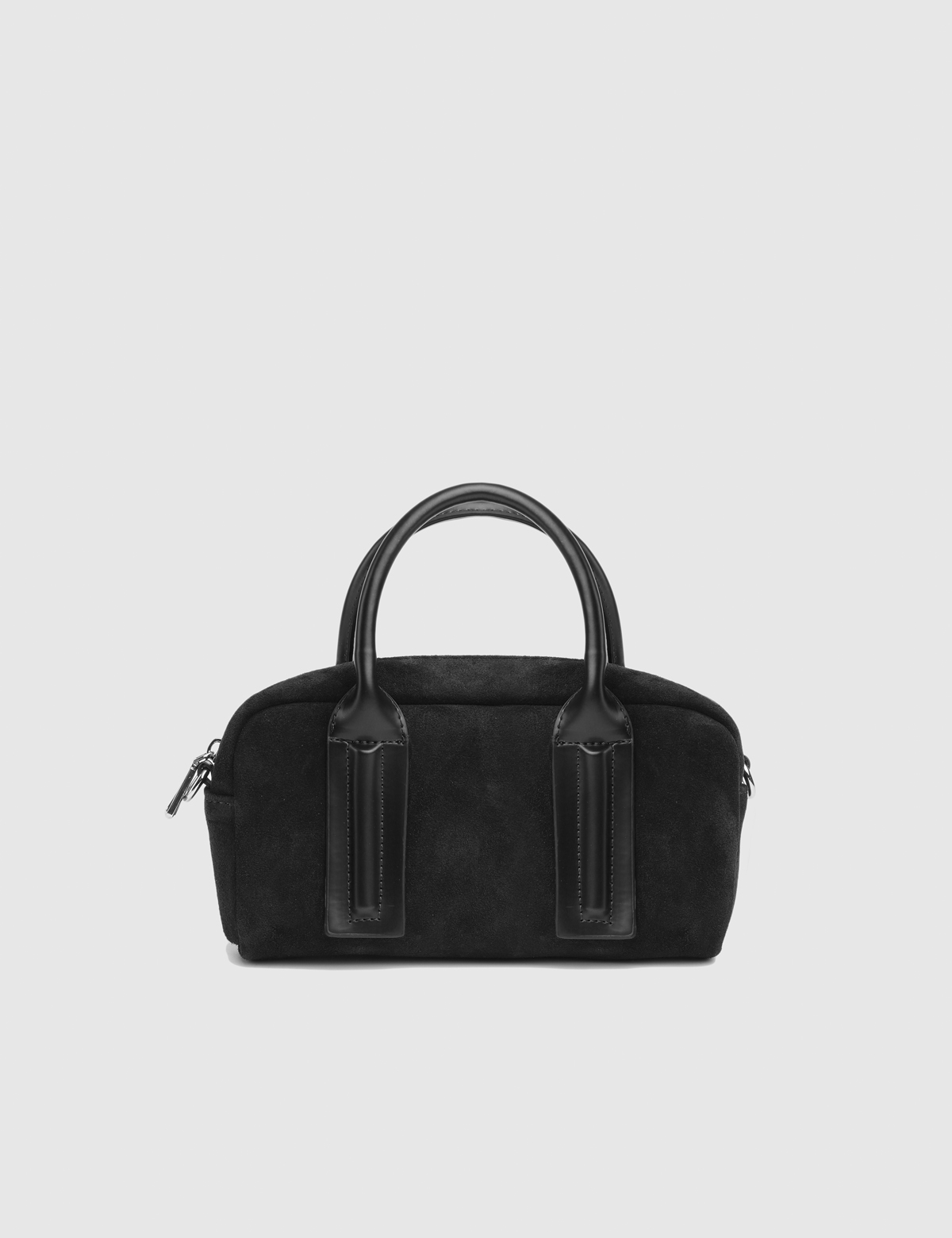 Nelin Black Suede Women's Handbag