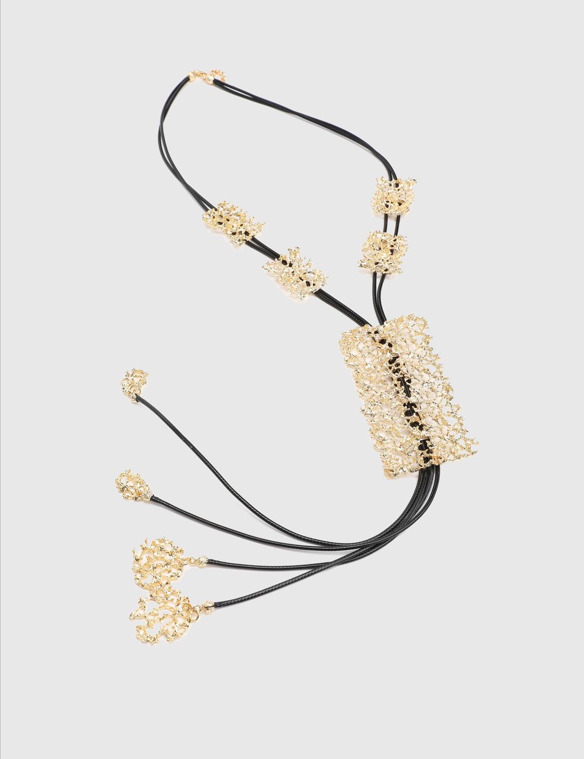 Nerice Black Women's Necklace