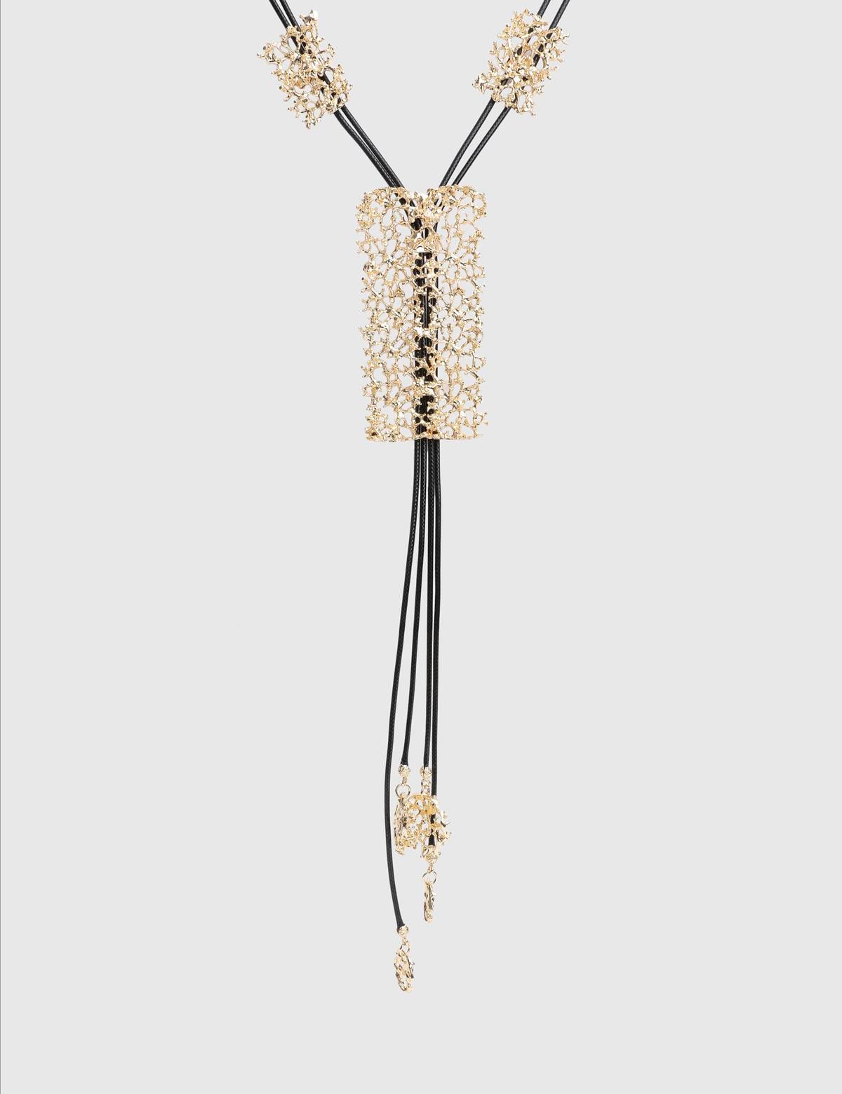 Nerice Black Women's Necklace
