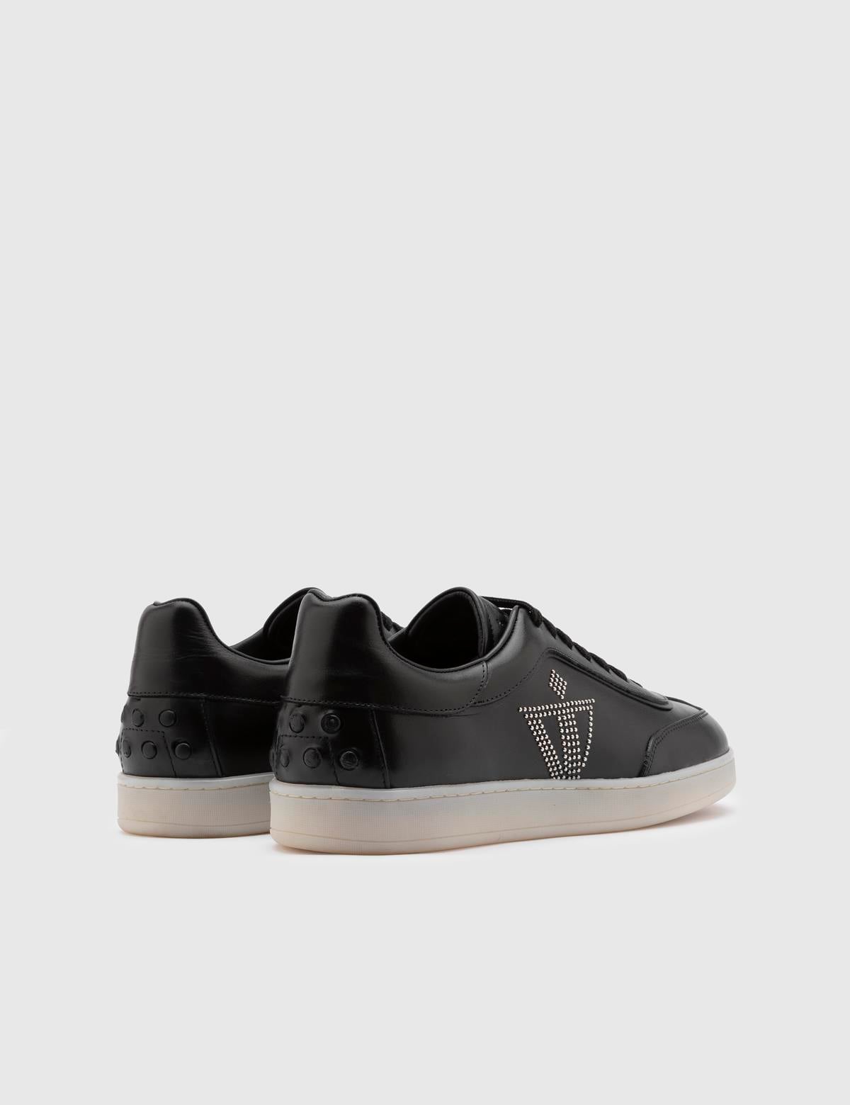 Nikita Black Leather Men's Sneaker