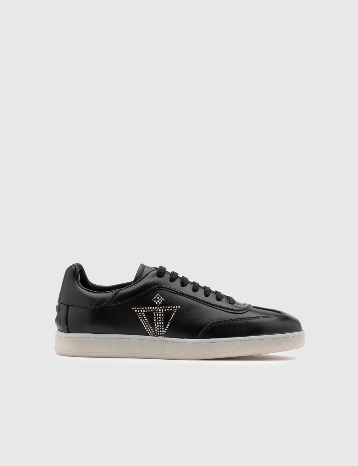 Nikita Black Leather Men's Sneaker