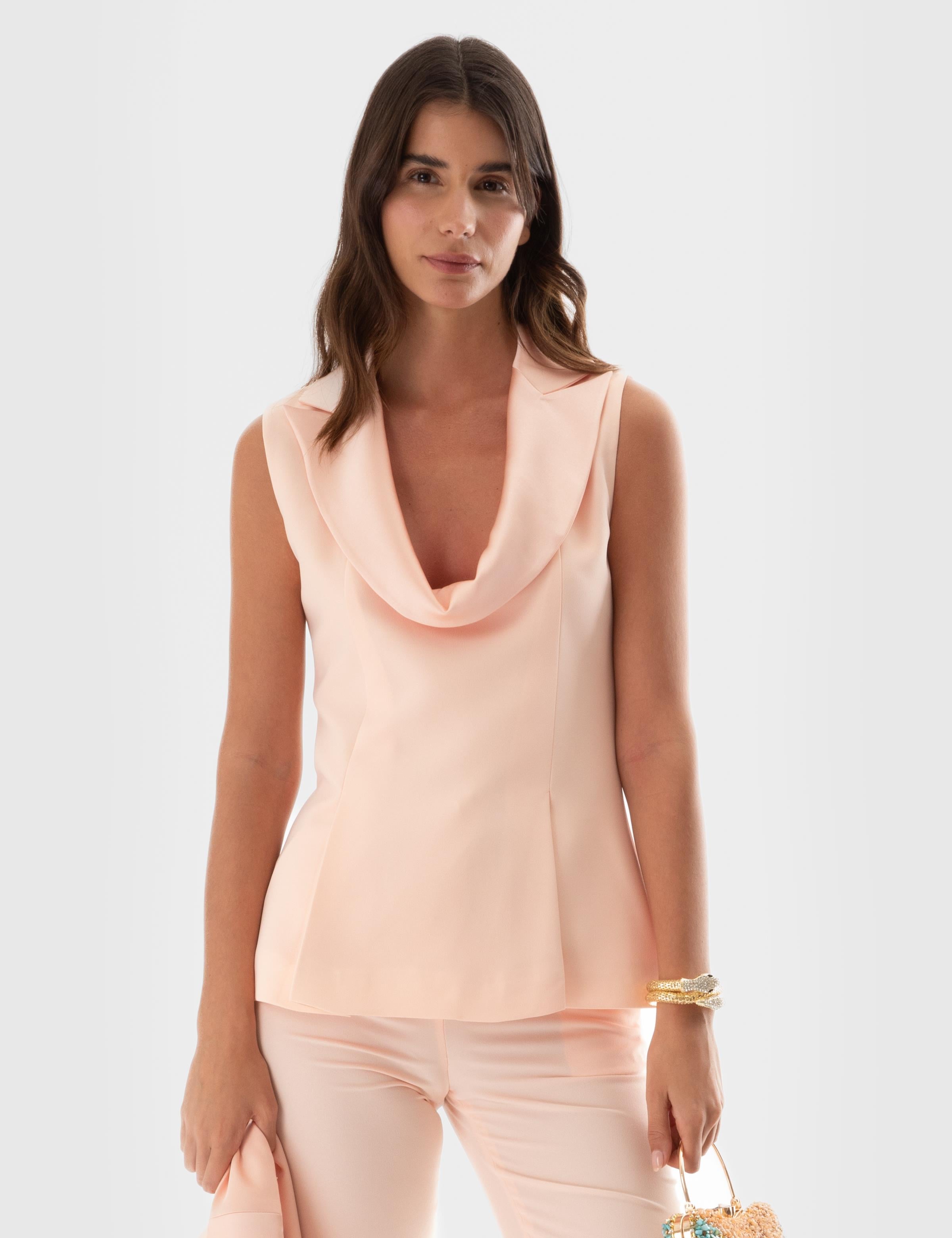 Nitza Salmon Pink Women's Blouse