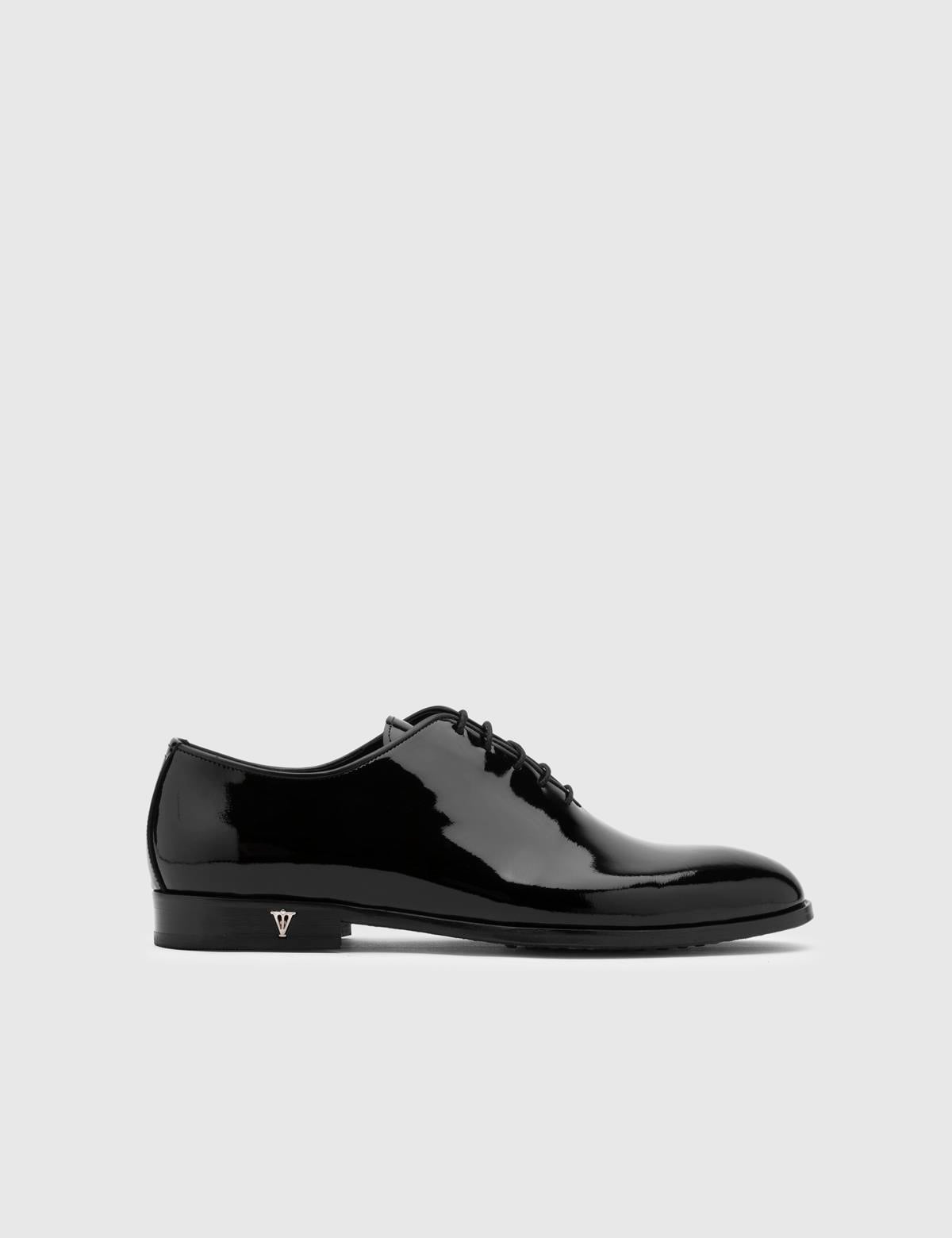 Noda Black Patent Leather Men's Tuxedo Shoe
