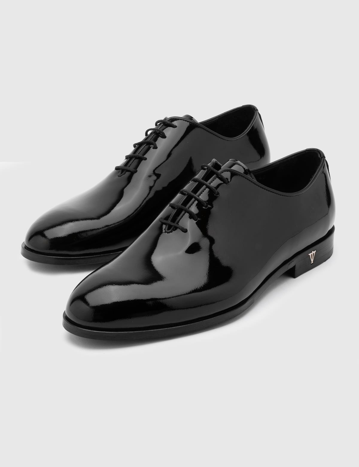 Noda Black Patent Leather Men's Tuxedo Shoe