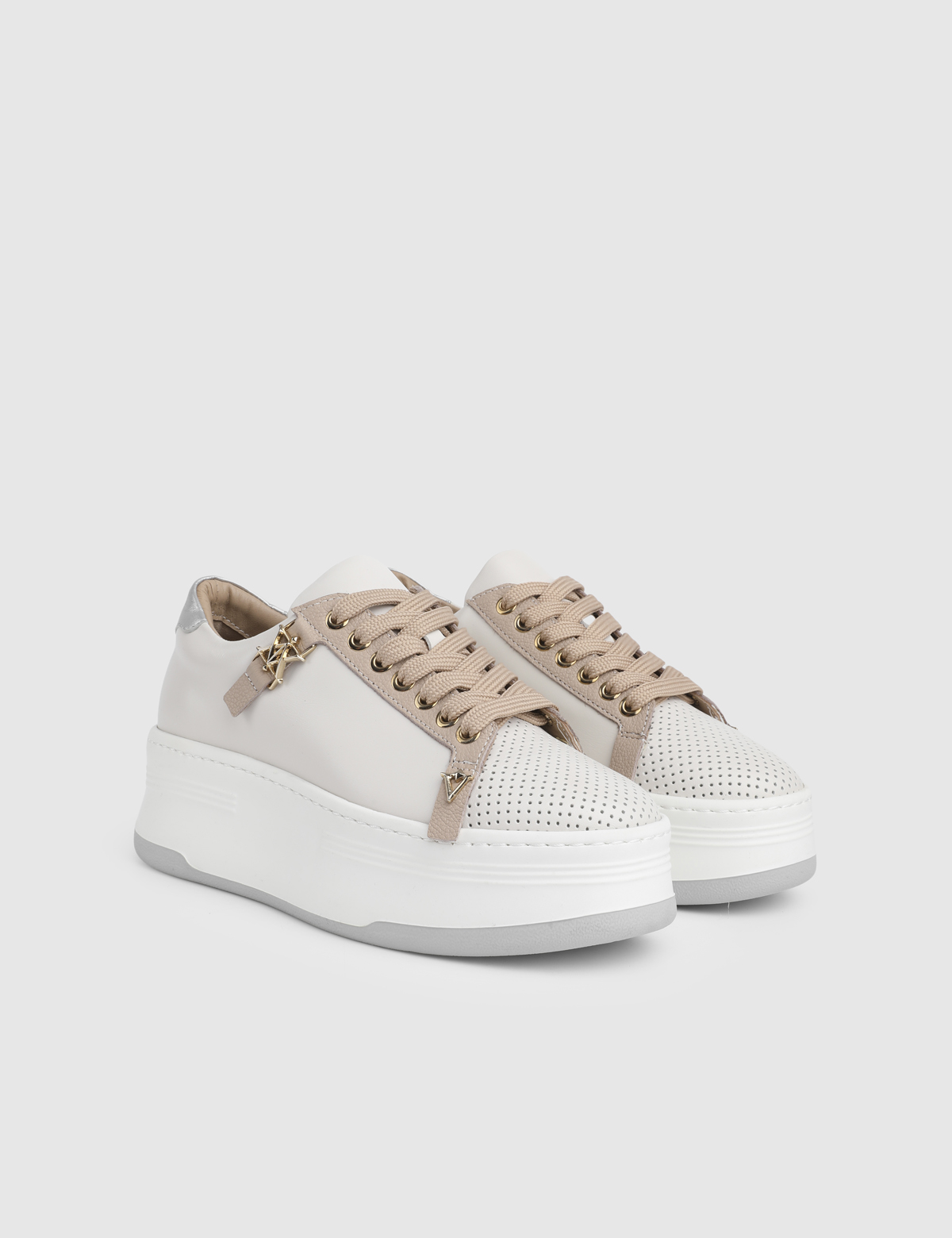 Nova Cream Leather Women's Sneaker