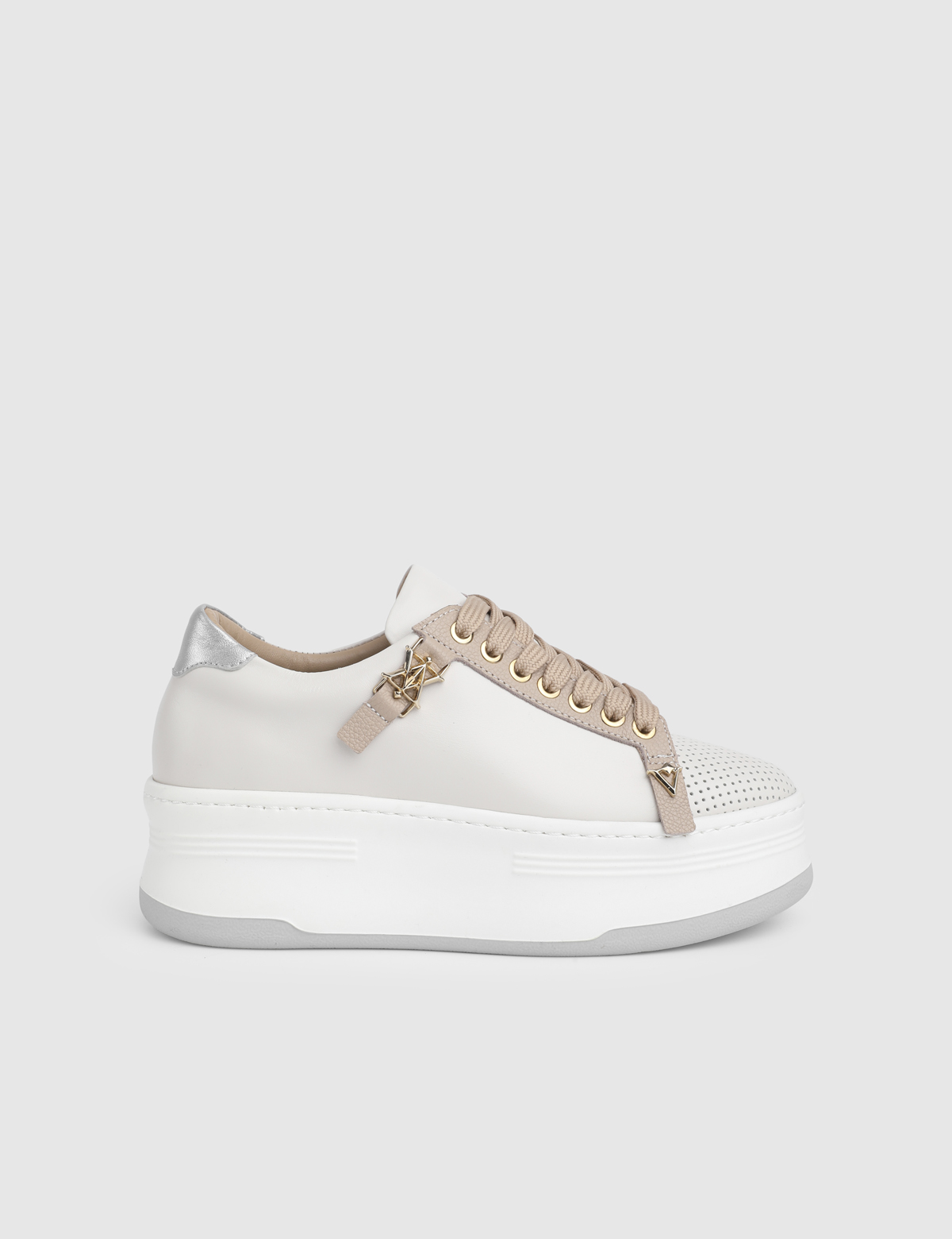 Nova Cream Leather Women's Sneaker