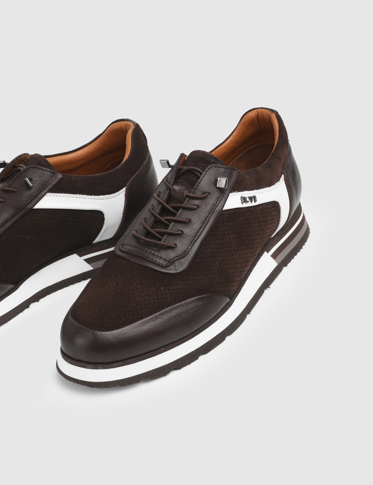 Ottavio Brown Suede Leather Men's Sneaker
