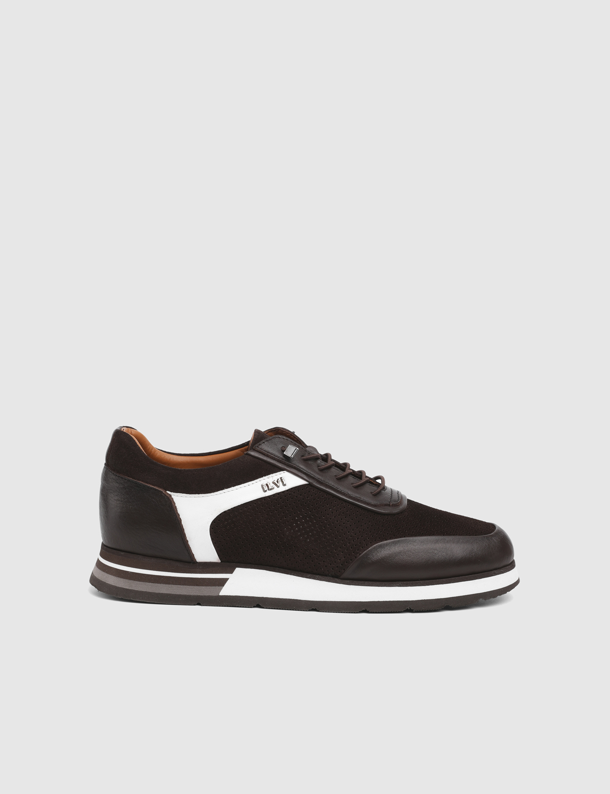 Ottavio Brown Suede Leather Men's Sneaker