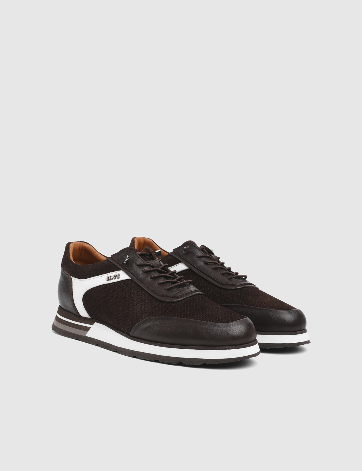 Ottavio Brown Suede Leather Men's Sneaker