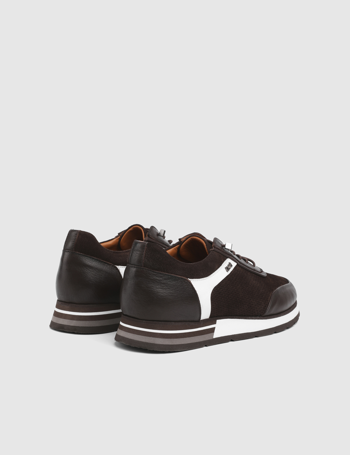 Ottavio Brown Suede Leather Men's Sneaker