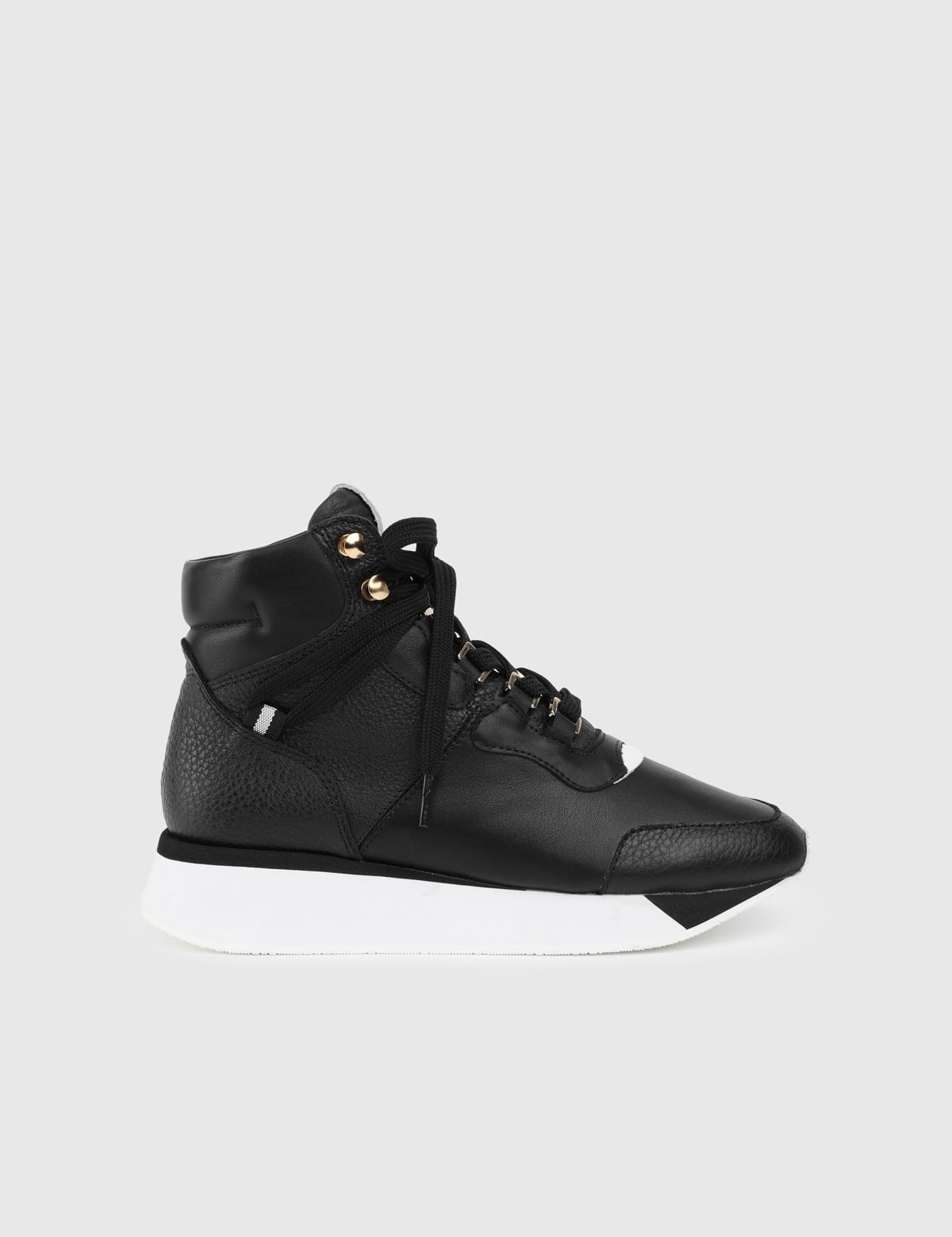 Oz Black Leather Women's Boot