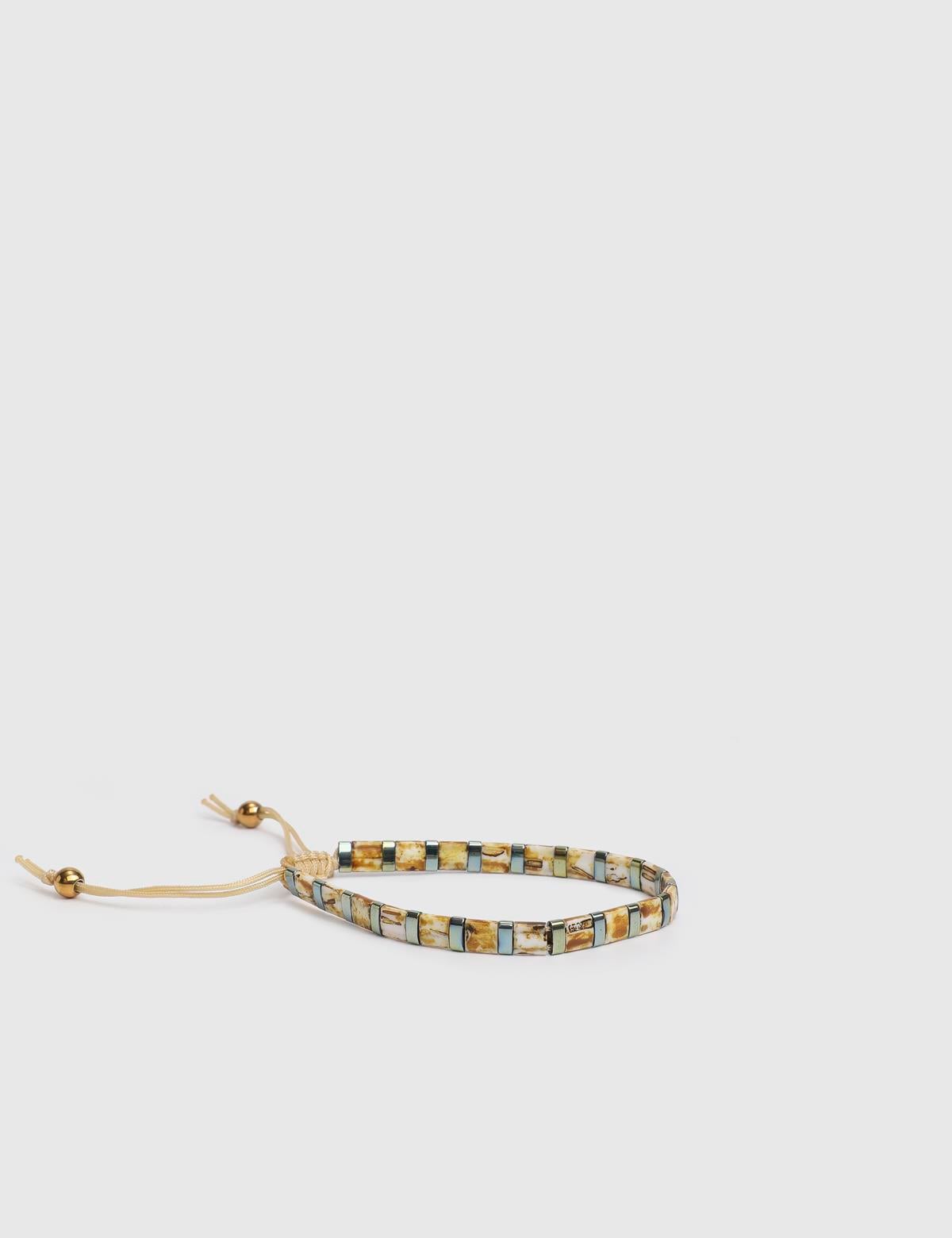 Pelda Beige Men's Bracelet