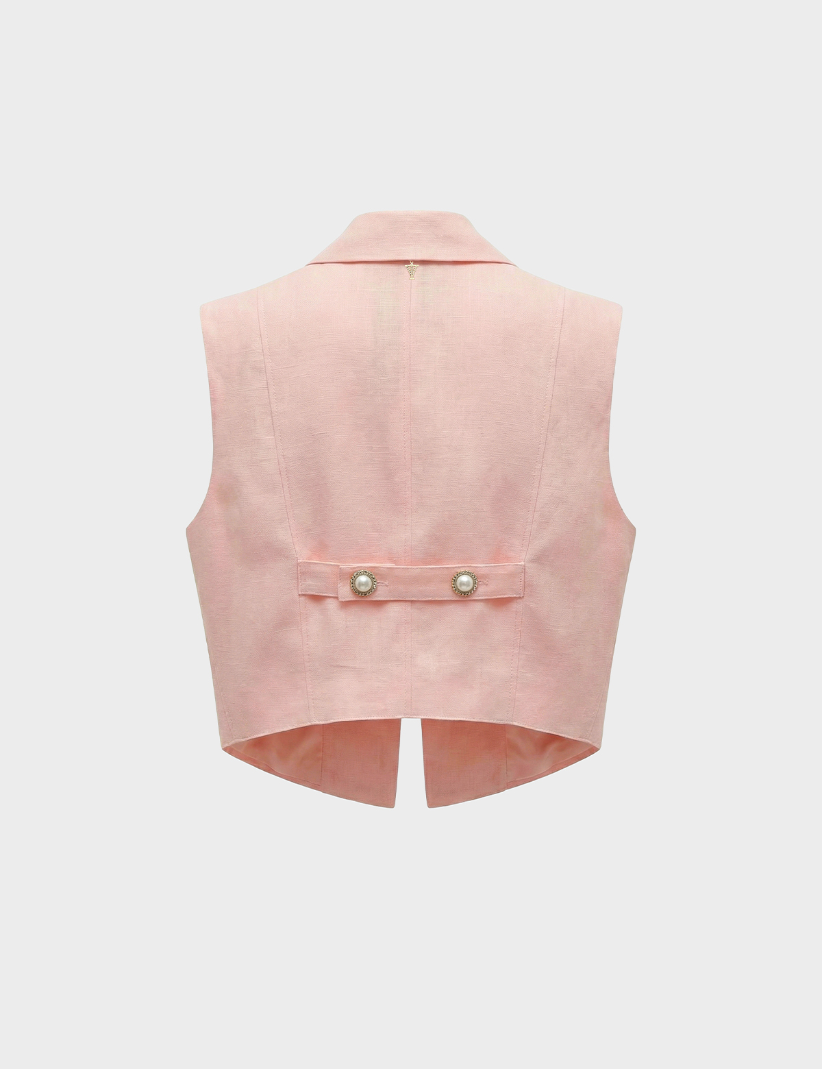Phila Keten Pembe Kadın Yelek