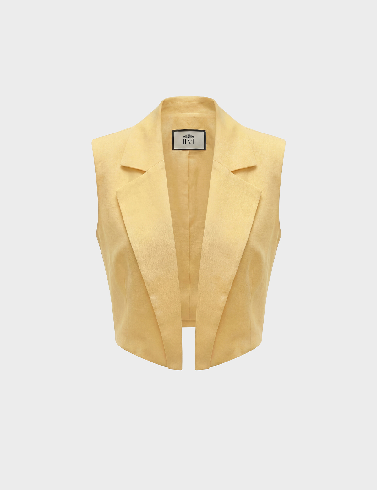 Phila Yellow Women's Linen Vest