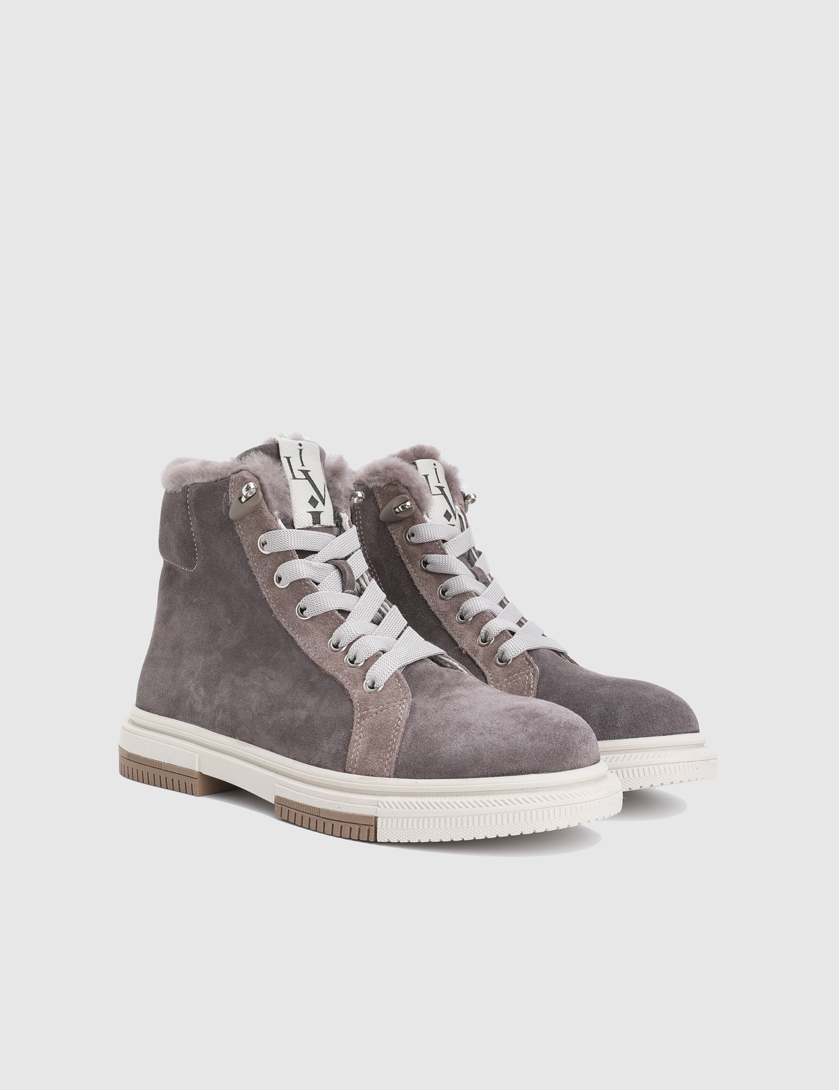 Pienza Mink Suede Leather Women's Boot