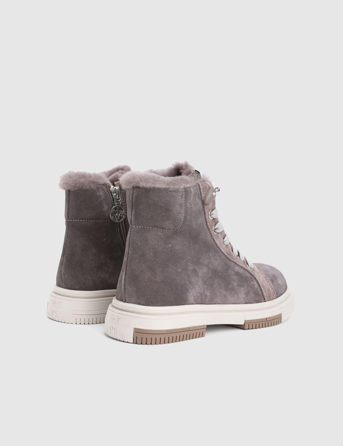 Pienza Mink Suede Leather Women's Boot