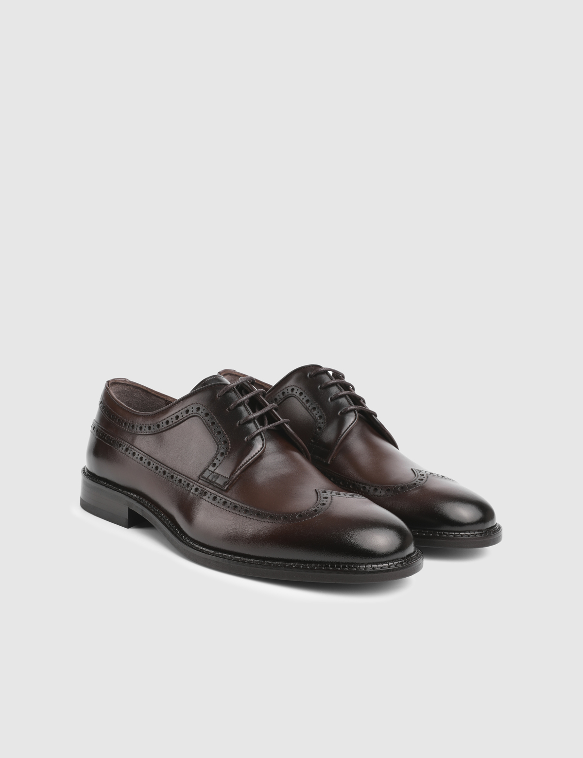 Pieter Brown Leather Men's Classic Shoe