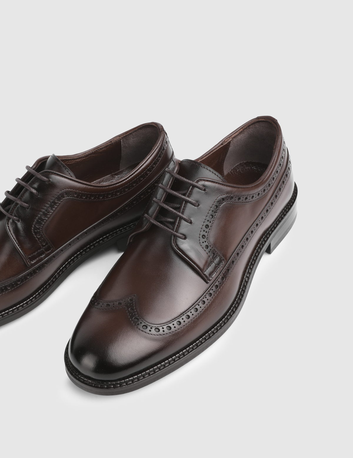 Pieter Brown Leather Men's Classic Shoe