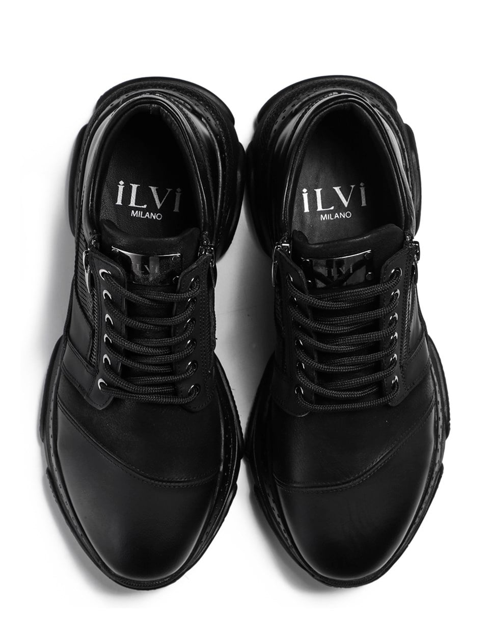 Puta Men's Sneaker Black Leather