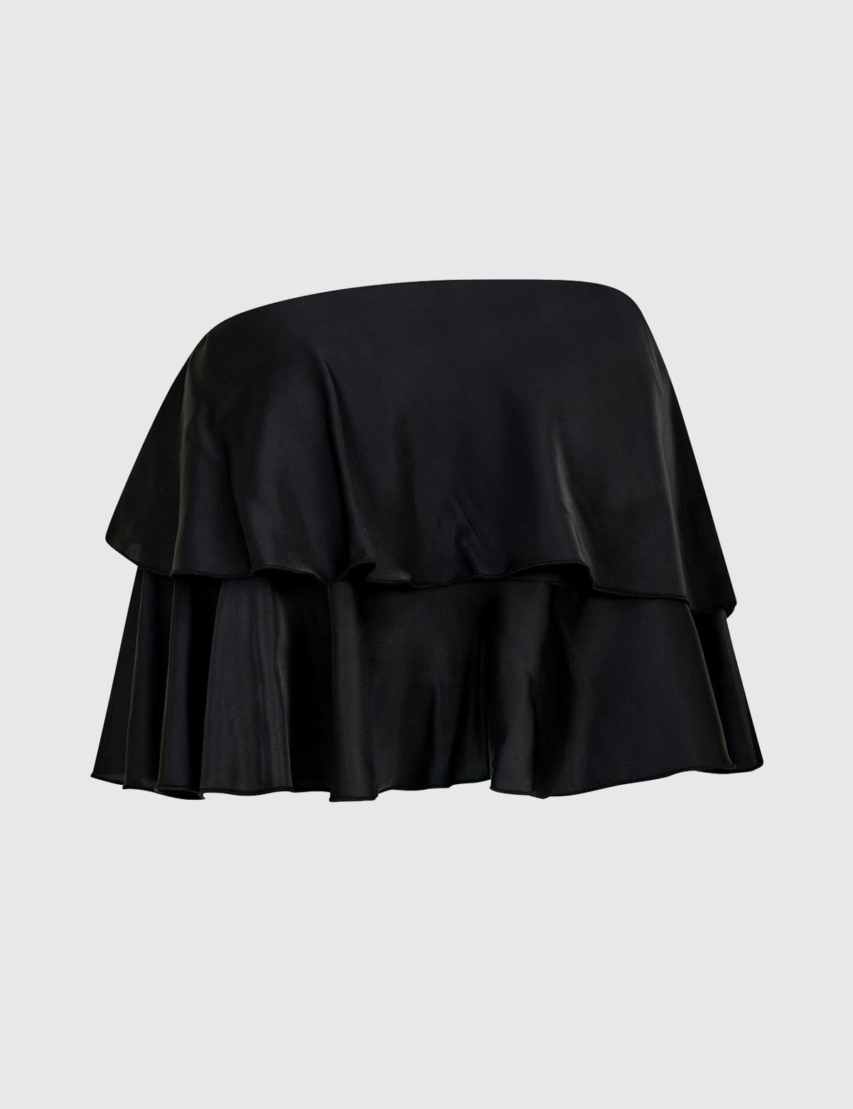 Rasia Black Women's Skirt