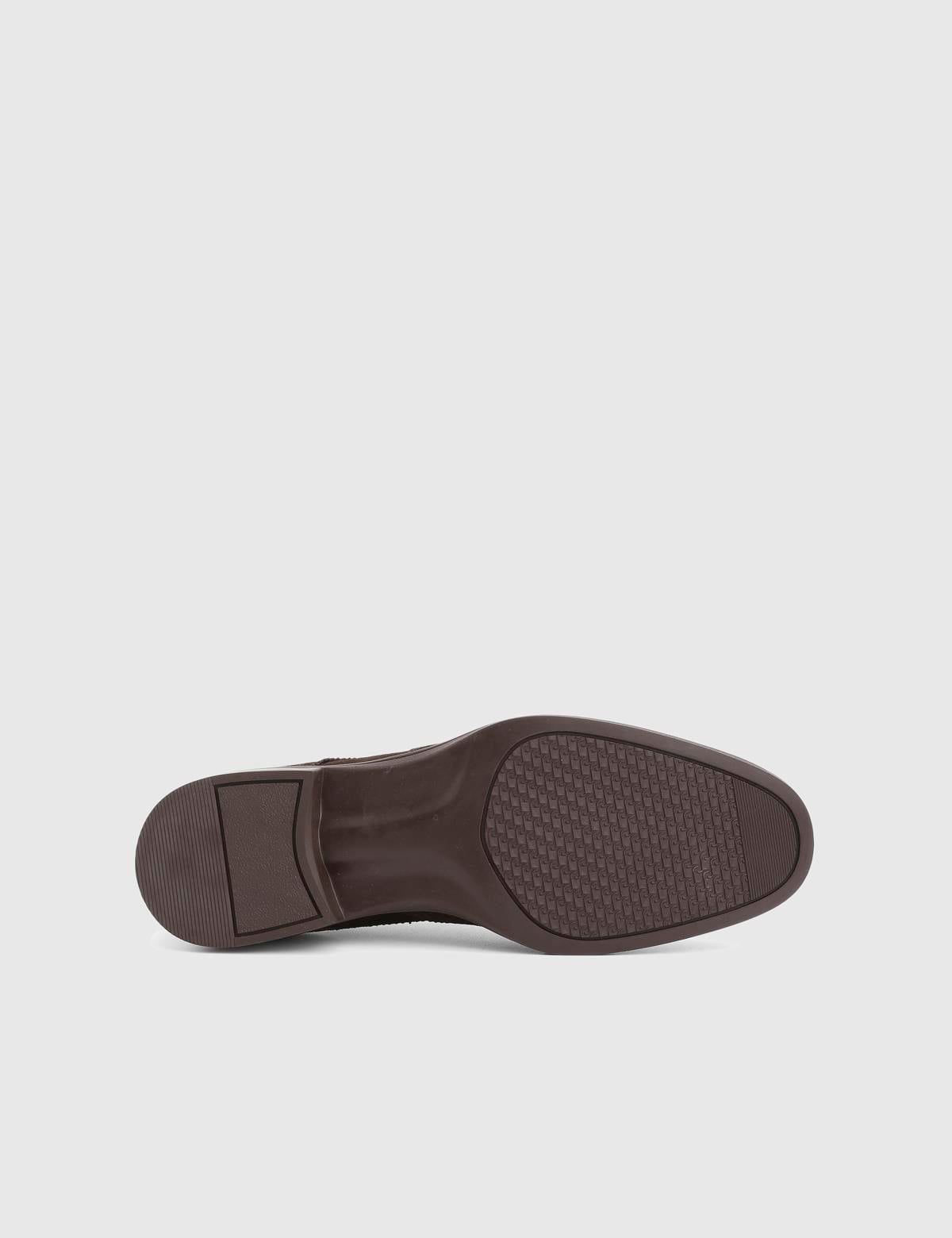Redi Brown Suede Leather Men's Classic Shoe