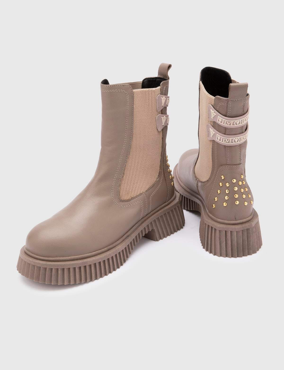 Rezo Mink Leather Women's Boot