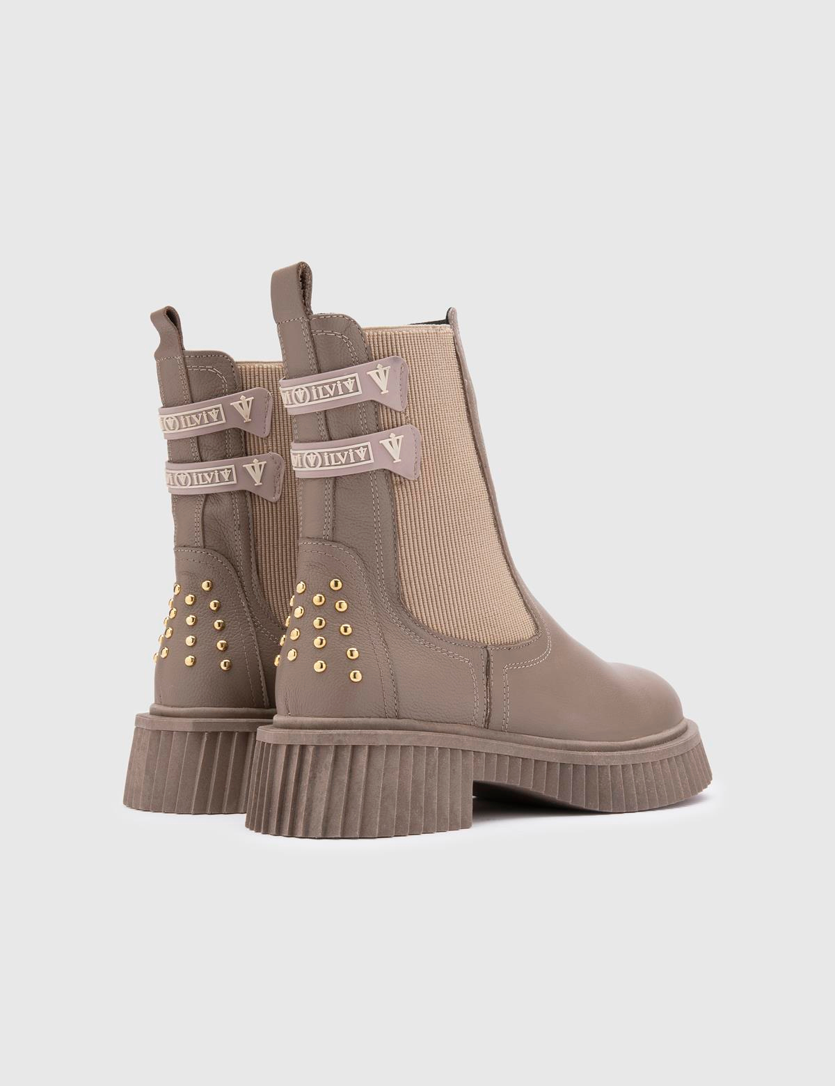 Rezo Mink Leather Women's Boot