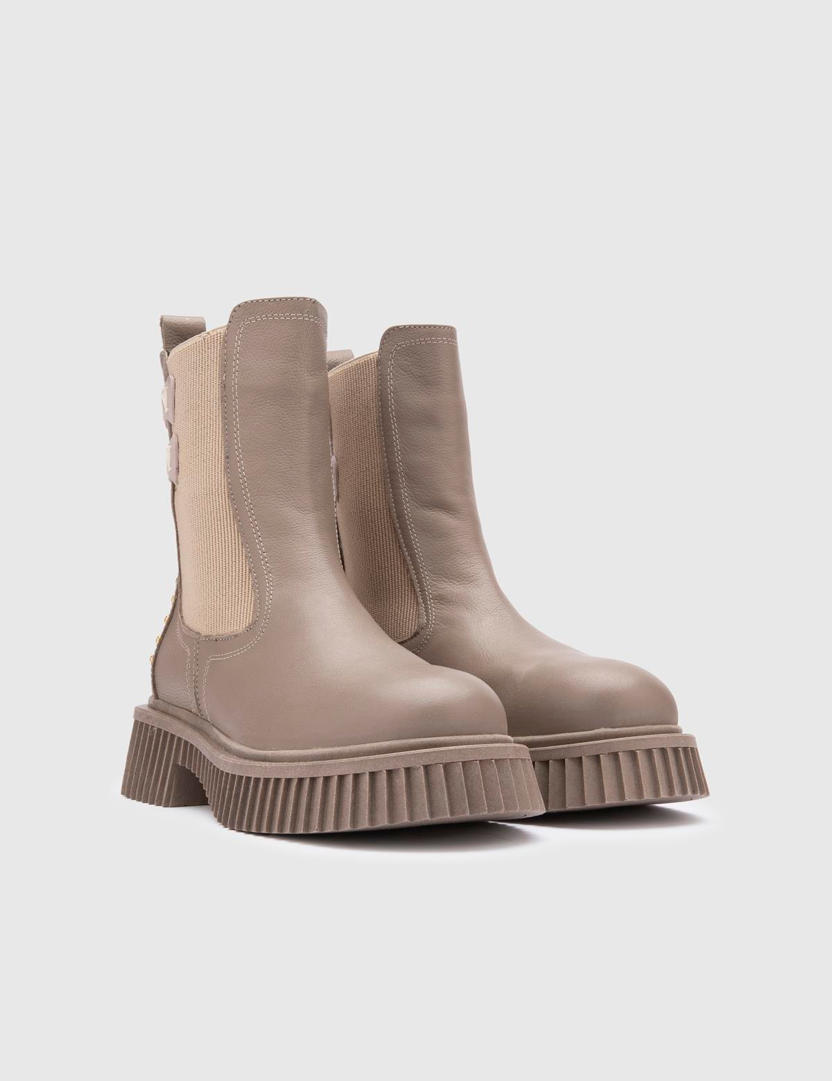 Rezo Mink Leather Women's Boot