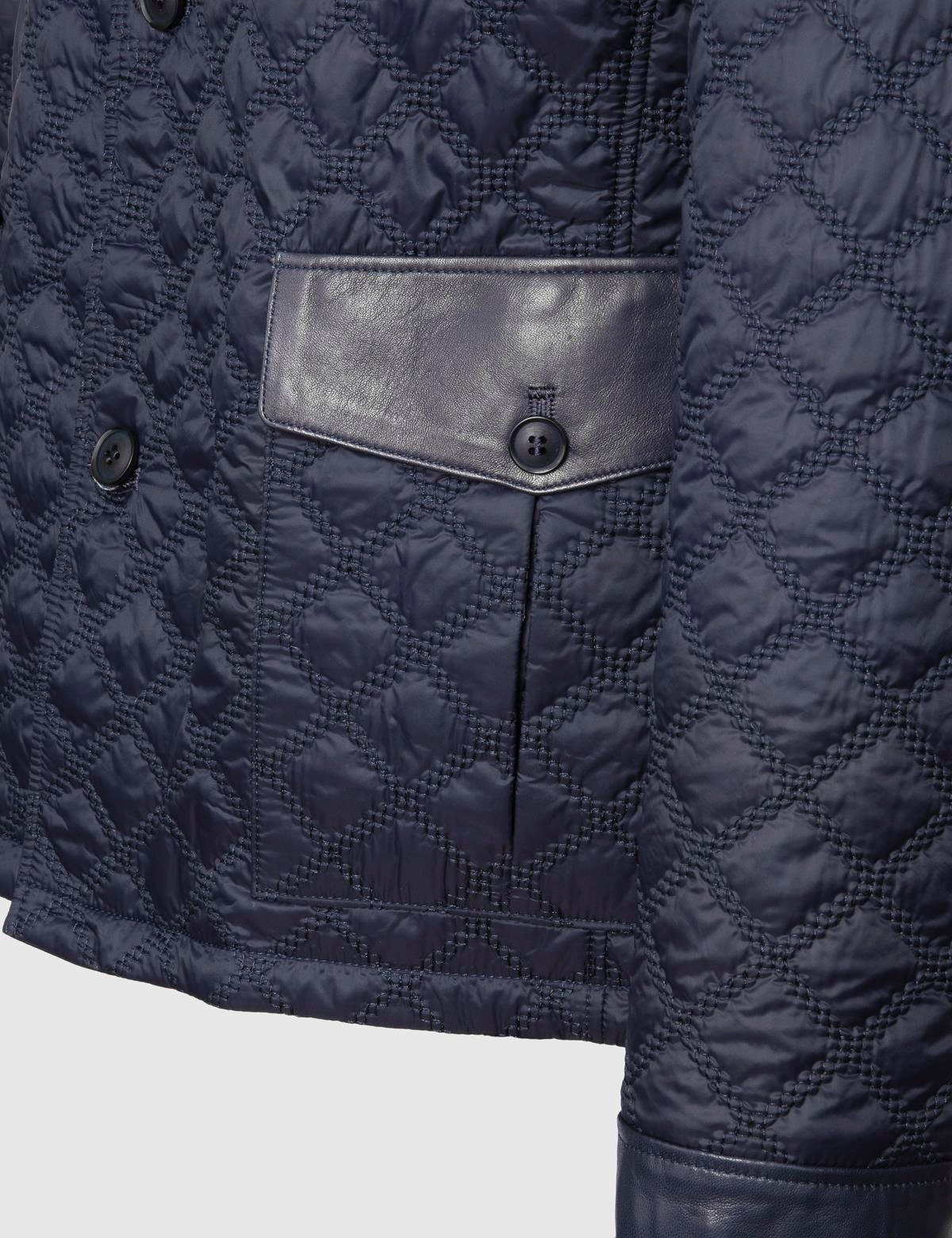Rivne Navy Blue Men's Bomber Jacket