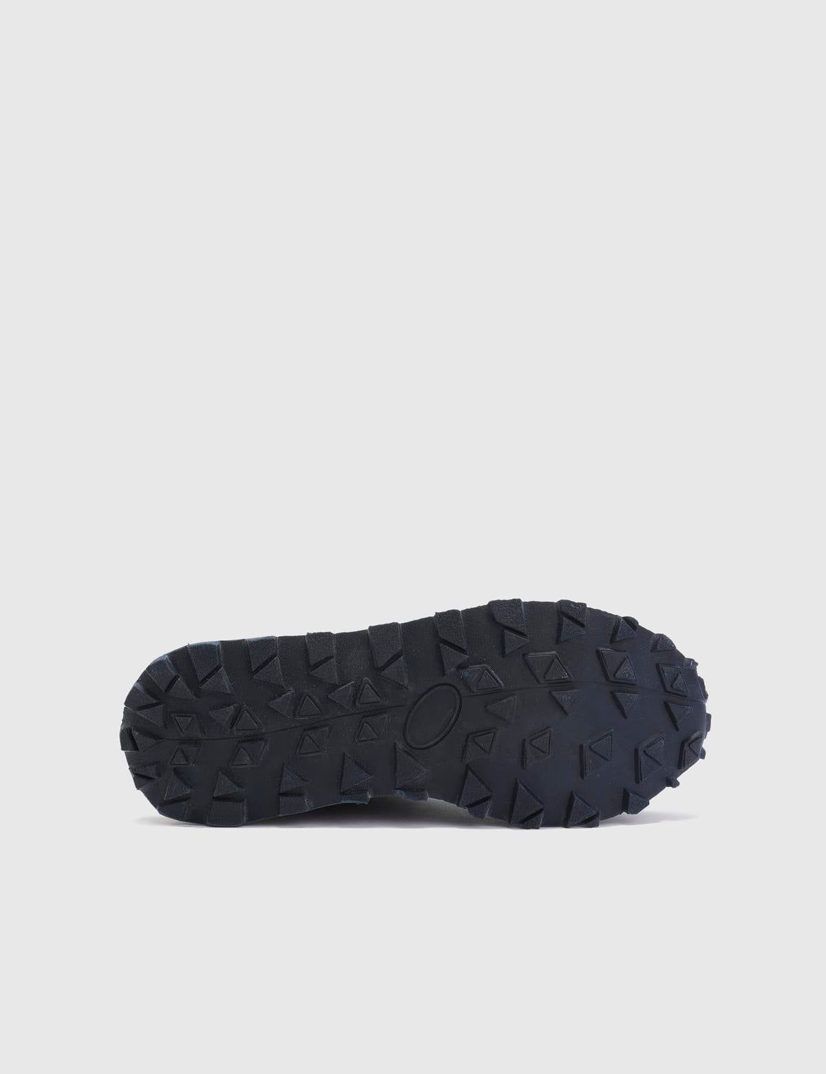 Riyad Navy Blue Suede Leather Men's Boot