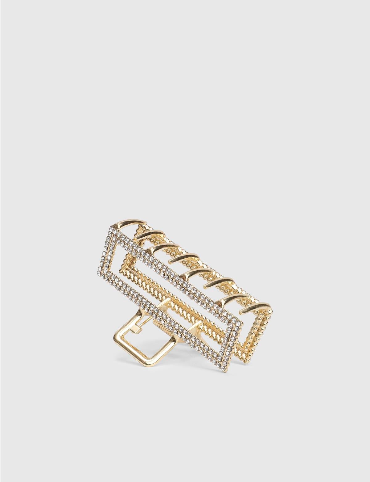 Sevnica Gold Women's Hair Claw Clip