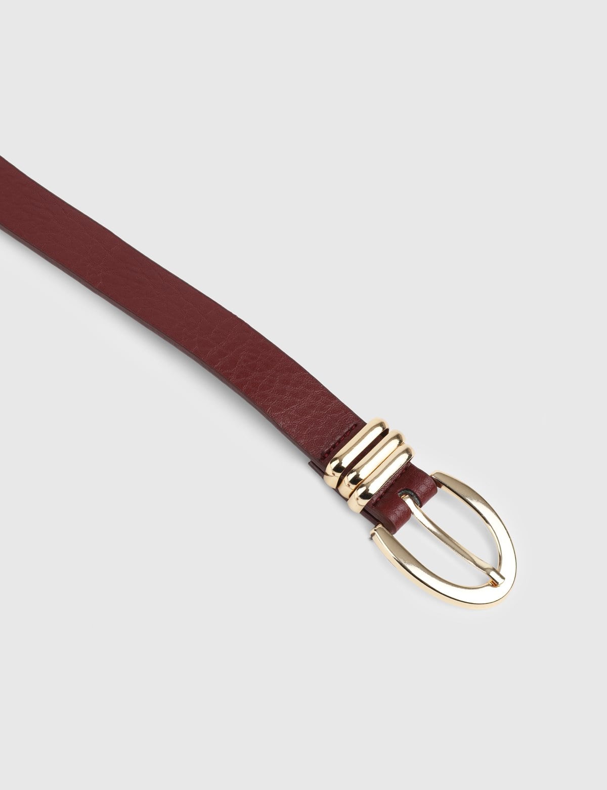 Shira Burgundy Women's Belt