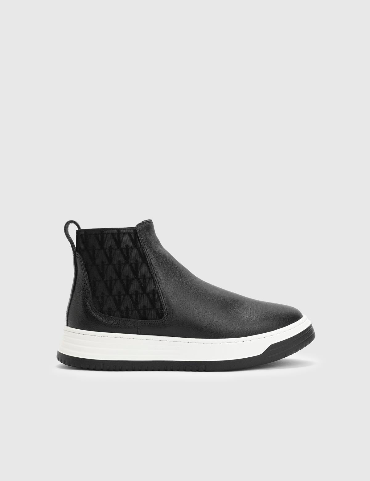 Stew Black Leather Women's Boot