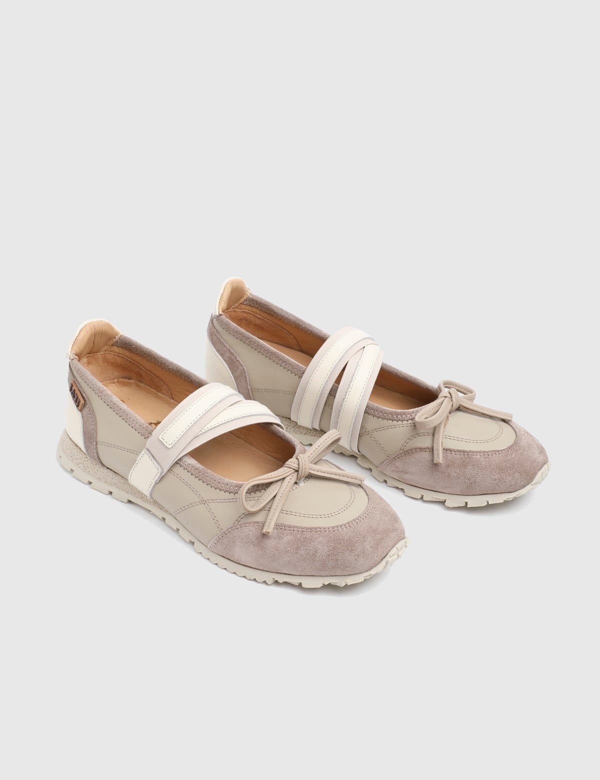 Suen Beige Suede Leather Women's Sneaker