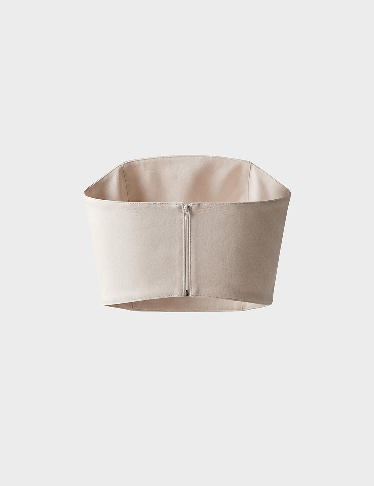 Teah Ecru Women's Linen Bustier