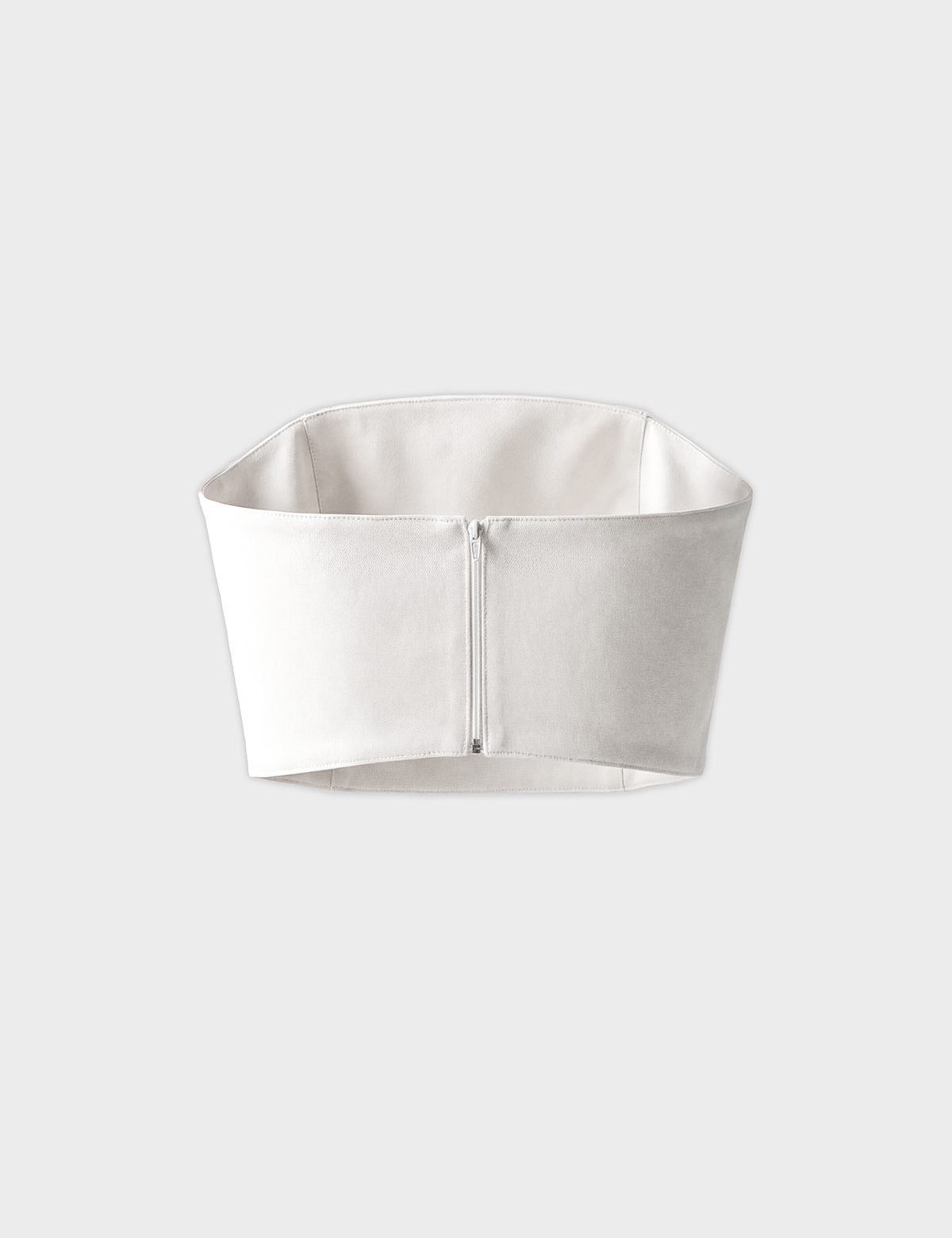 Teah Cream Women's Linen Bustier