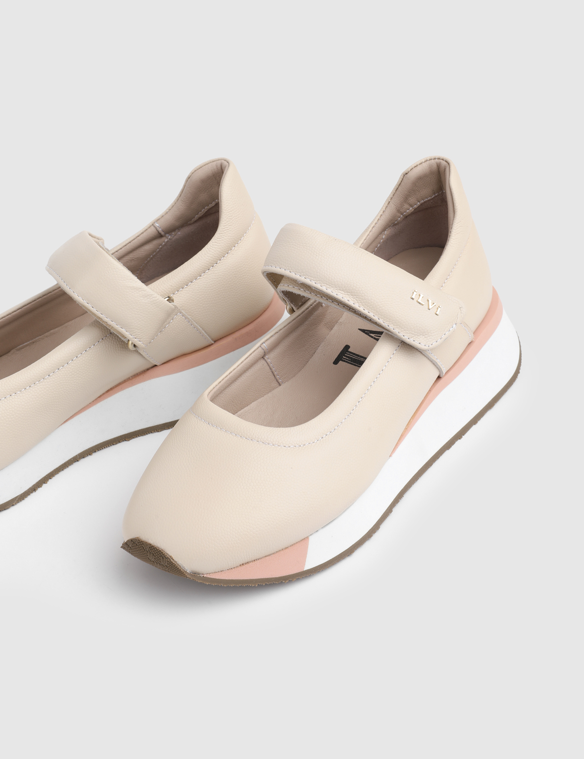 Turin Beige Leather Women's Sneaker