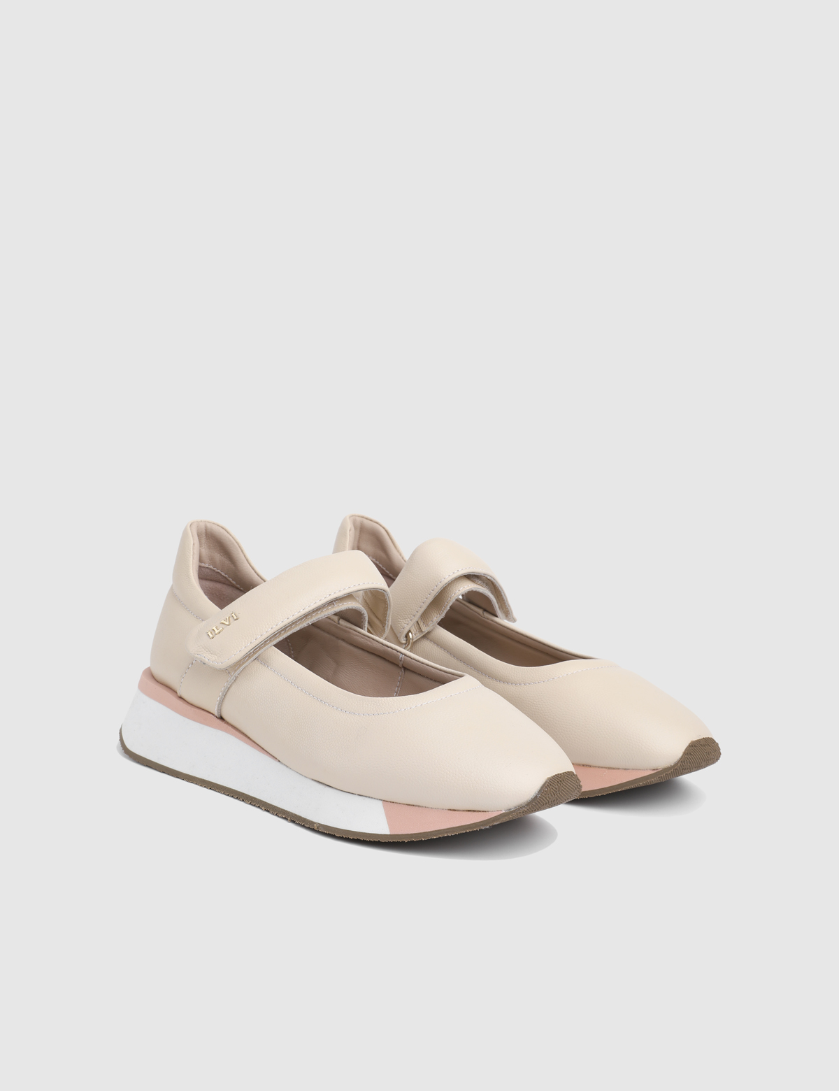 Turin Beige Leather Women's Sneaker